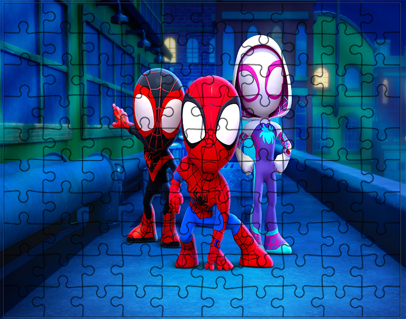 Puzzle Spidey i Przyjaciele