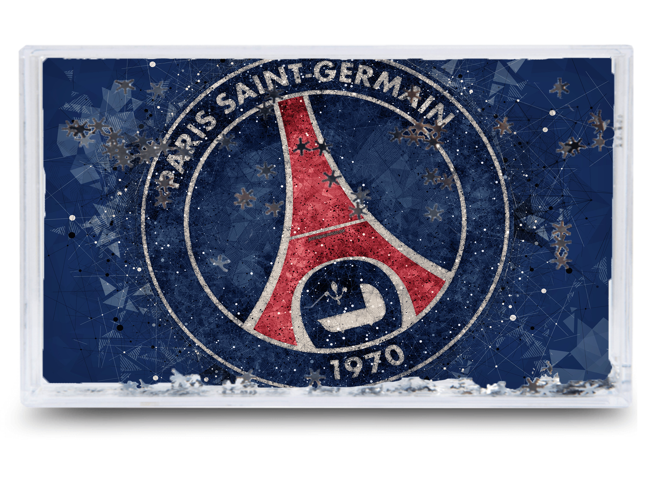 Akwarium - Ramka wodna 3D - Paris Saint Germain