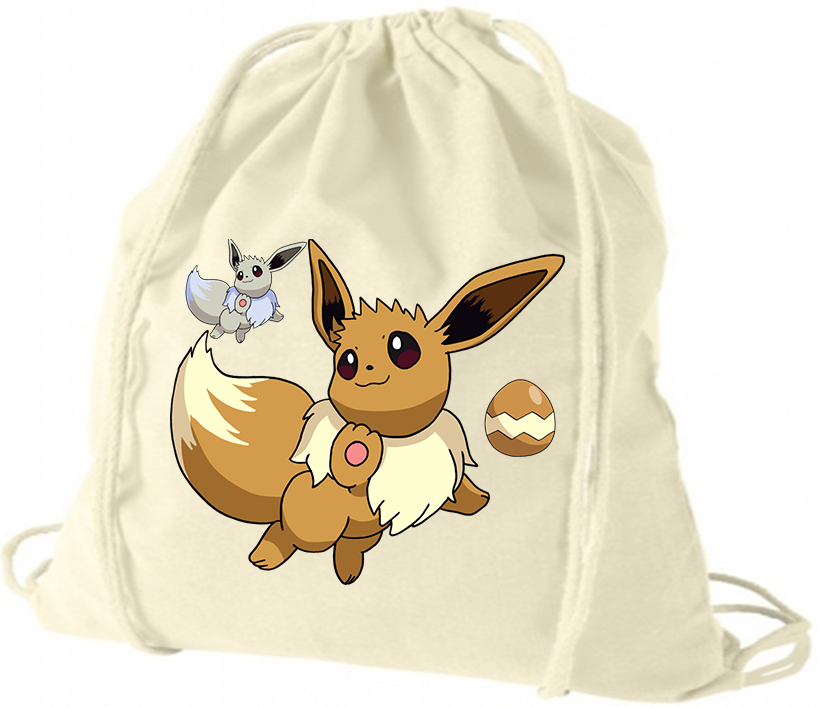 Worek Sportowy - Plecak - Pokemon Eevee