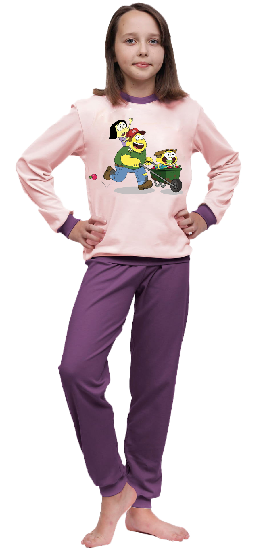 Piżama dziecięca - Greenowie