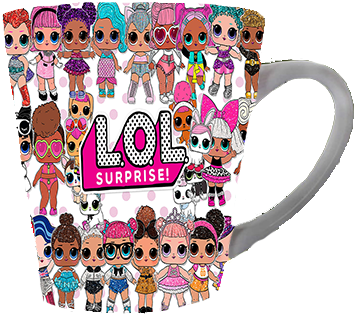 Kubek latte LOL Suprise