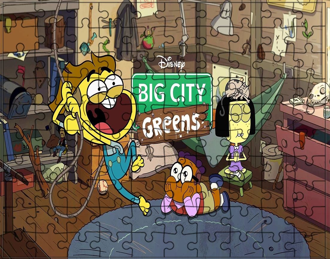 Puzzle tradycyjne Greenowie