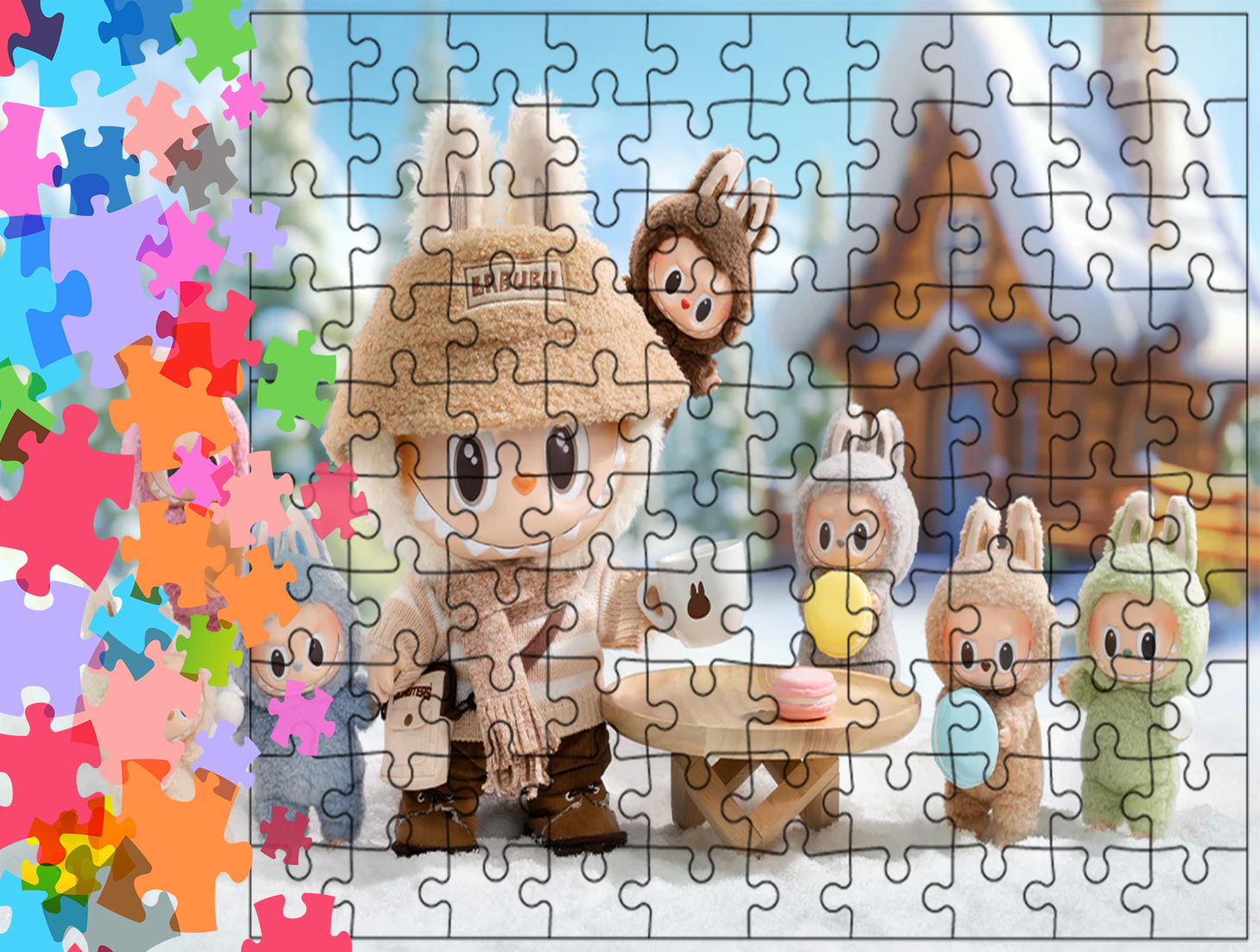 Puzzle tradycyjne - LABUBU THE MONSTERS