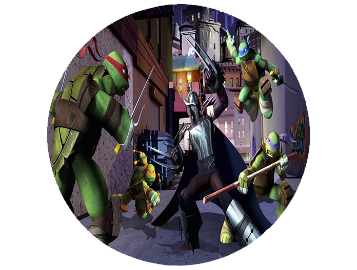 Podkładka pod myszkę Żółwie Ninja