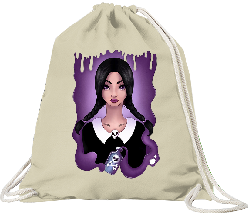 Worek Sportowy Wednesday Addams