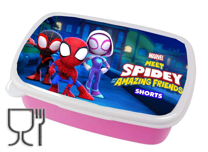 Pojemnik śniadaniowy - Lunchbox - Spidey i przyjaciele