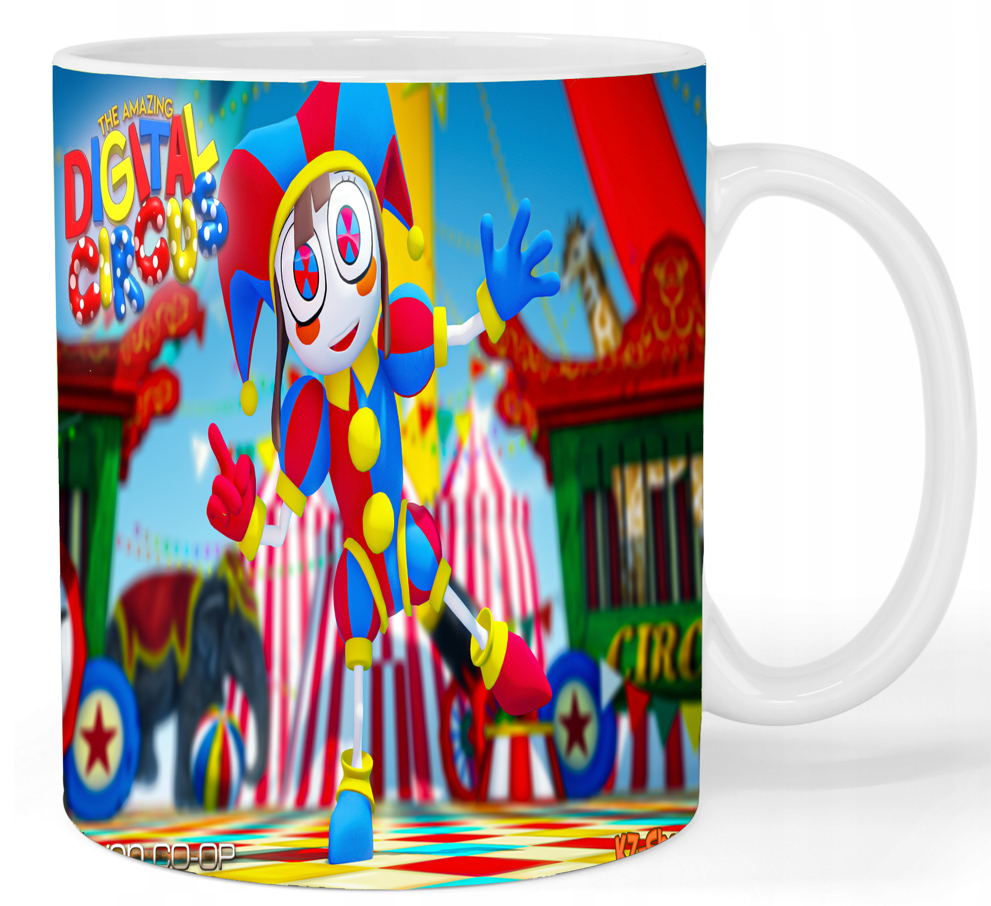 Kubek ceramiczny The Amazing Digital Circus - Niesamowity cyfrowy cyrk