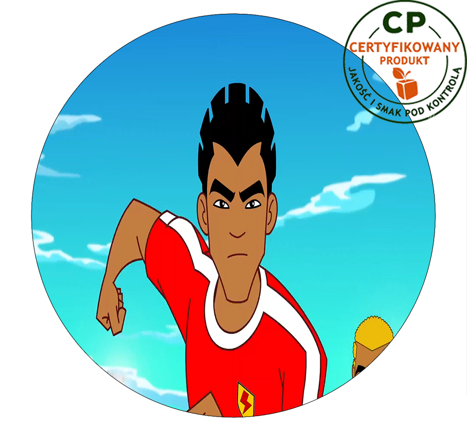 Opłatek na tort Supa Strikas