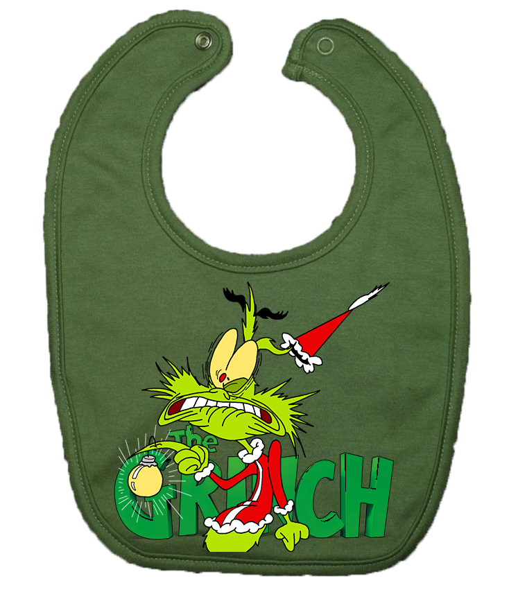 Śliniaczek Bawełniany Grinch