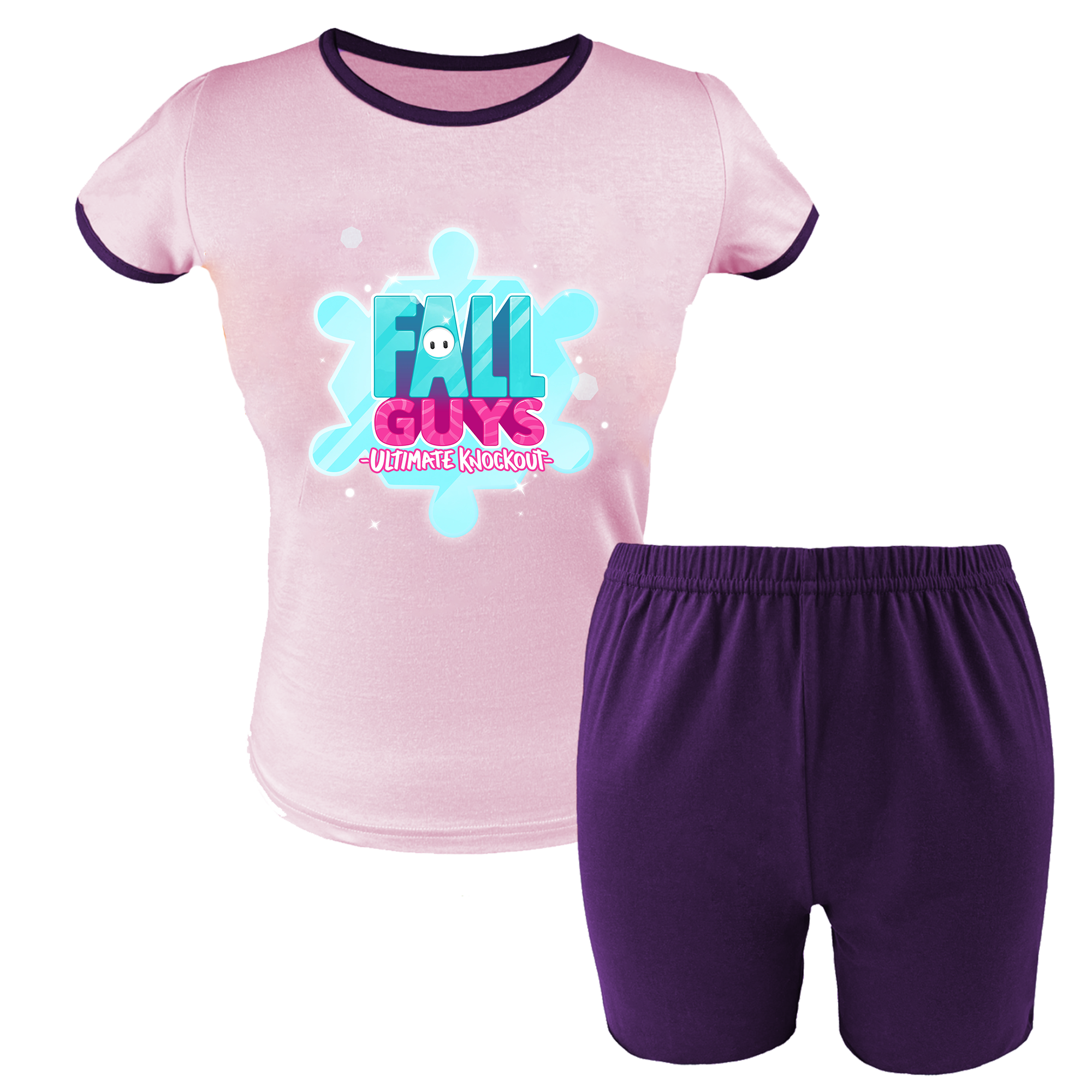 Krótka Piżama dziecięca Fall Guys