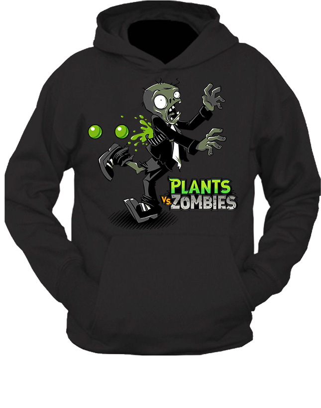 Bluza z kapturem Plants vs Zombies