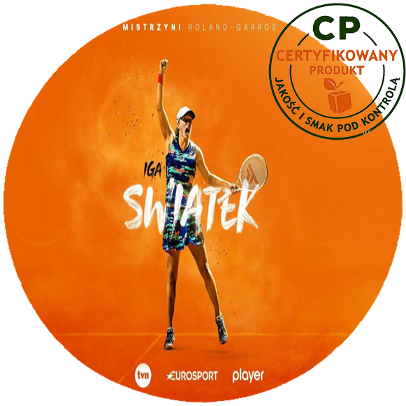 Opłatek na tort Iga Świątek