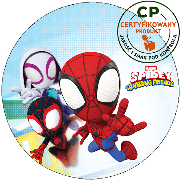 Opłatek na tort Spidey