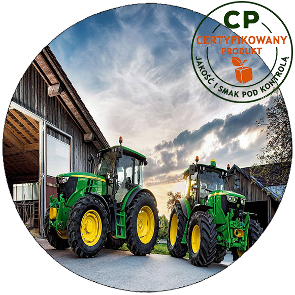 Opłatek na tort Traktor - Ciągnik