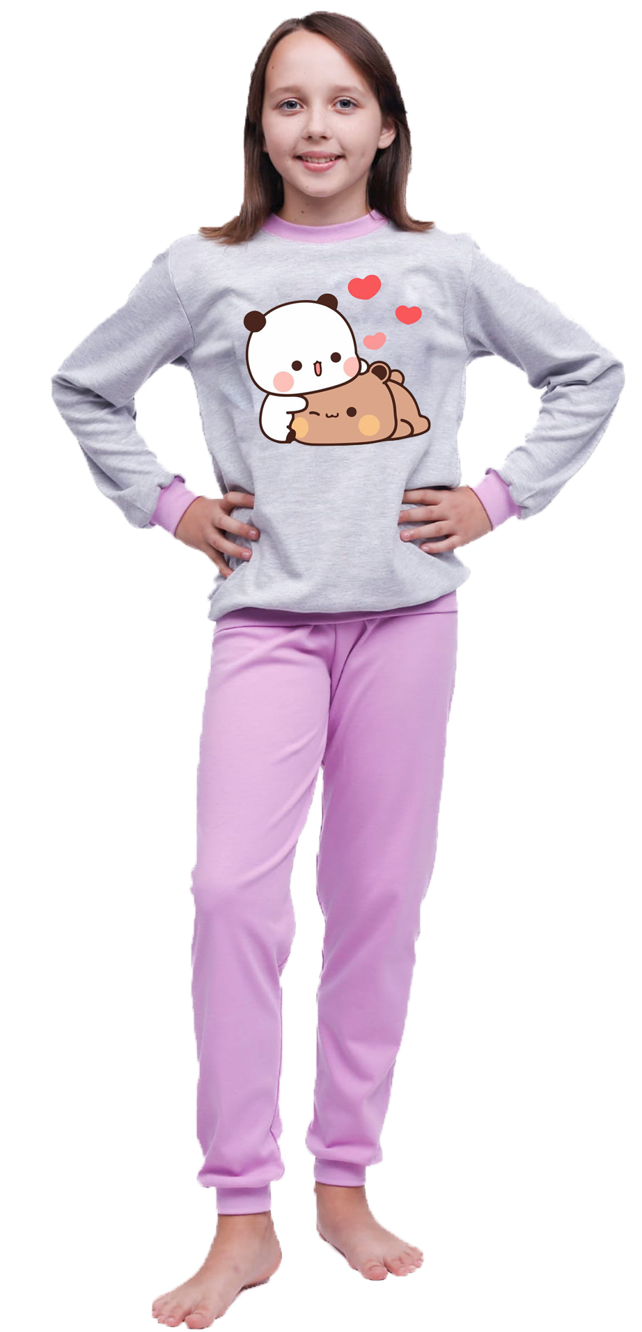 Piżama dziecięca Bubu Loves Dudu