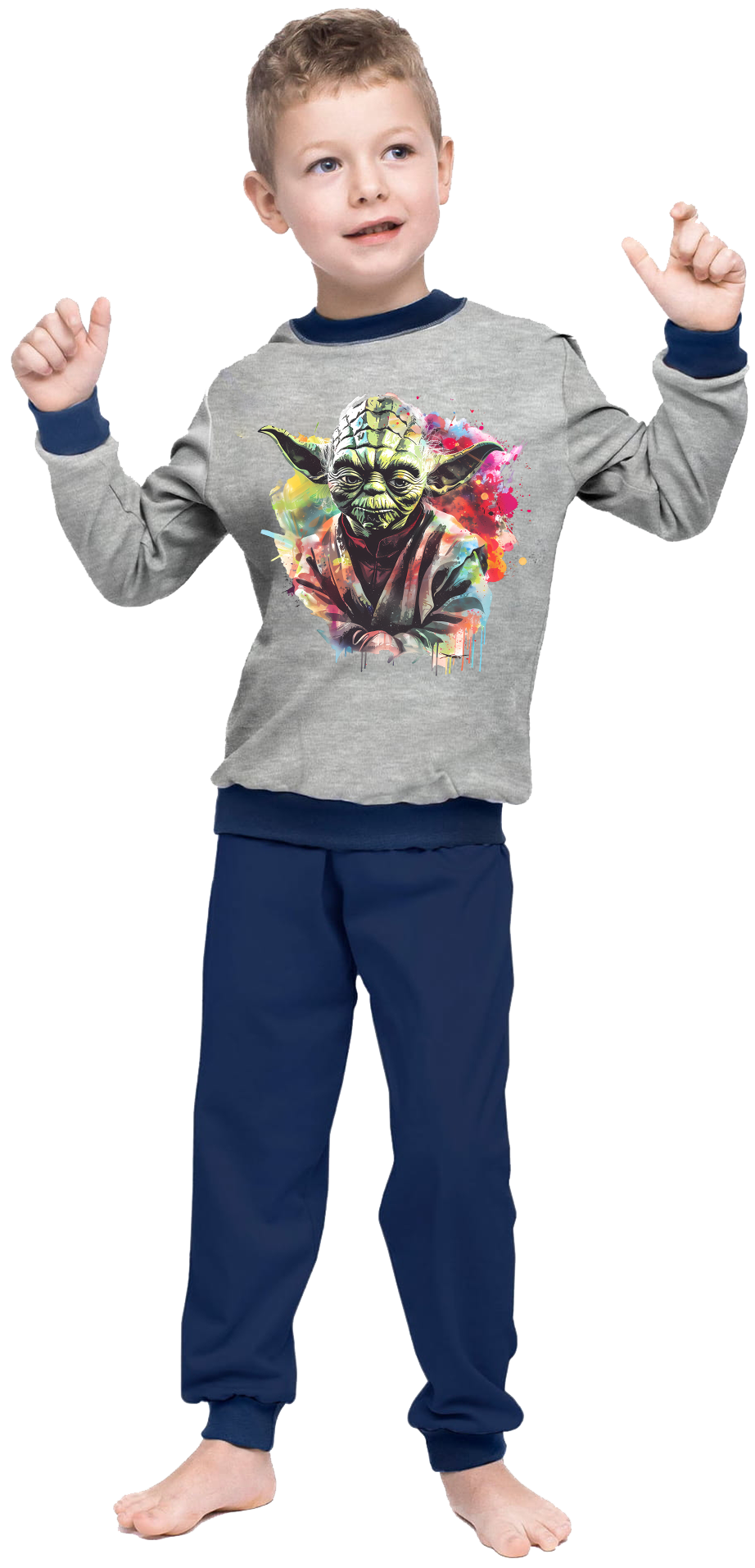 Piżama dziecięca - Star Wars - Gwiezdne Wojny Yoda