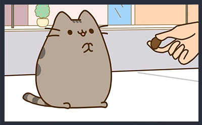 Magnes na lodówkę Pusheen