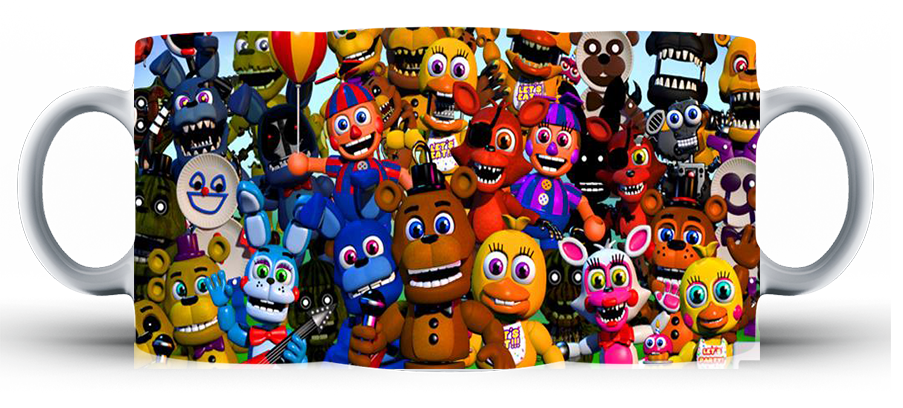 Kubek ceramiczny FNAF Five Nights at Freddy's