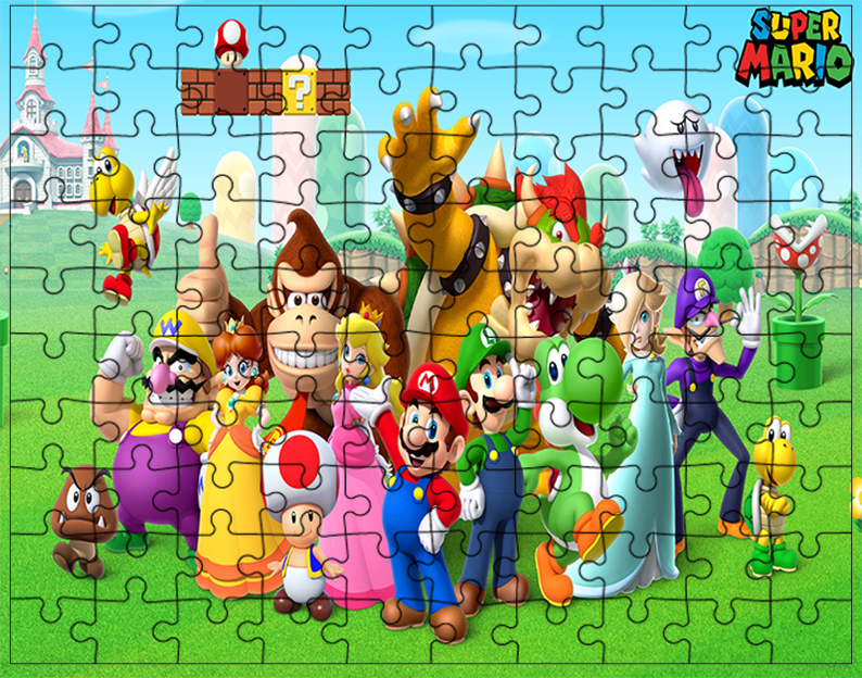Puzzle Super Mario Bros