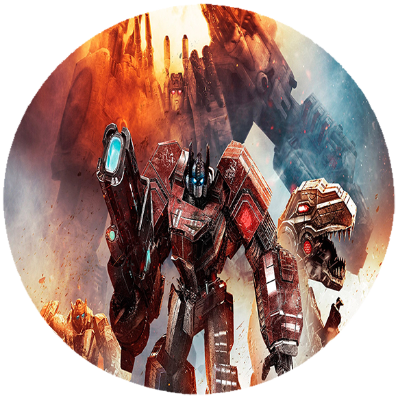 Opłatek na tort Transformers