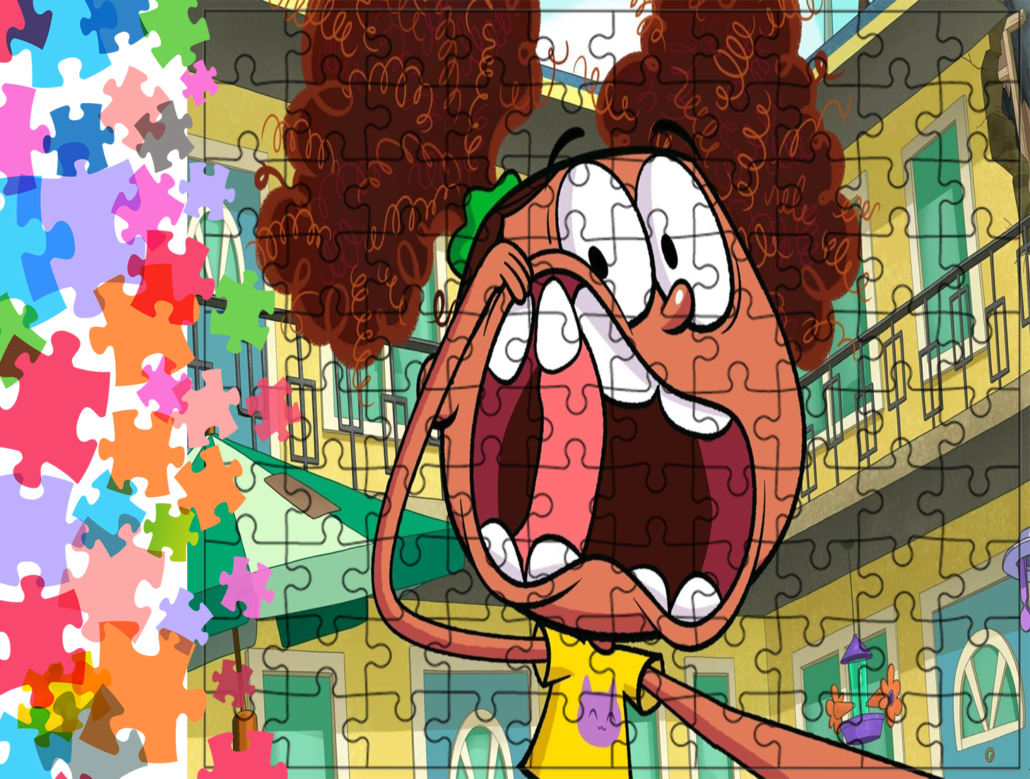 Puzzle tradycyjne Zokie z Planety Ruby