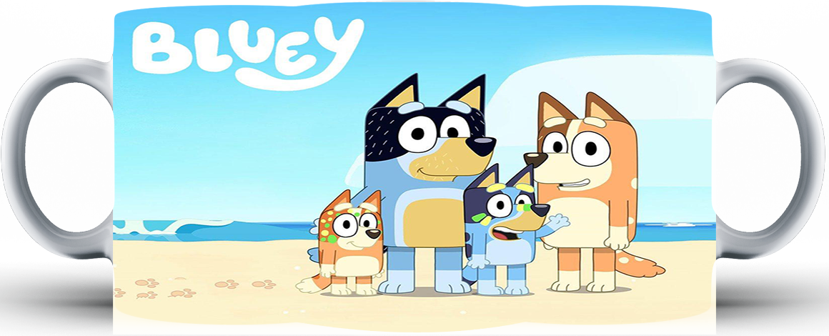 Kubek ceramiczny Bluey