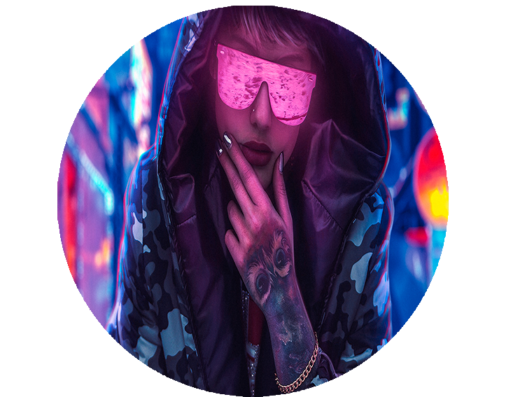 Podkładka pod myszkę Cyberpunk