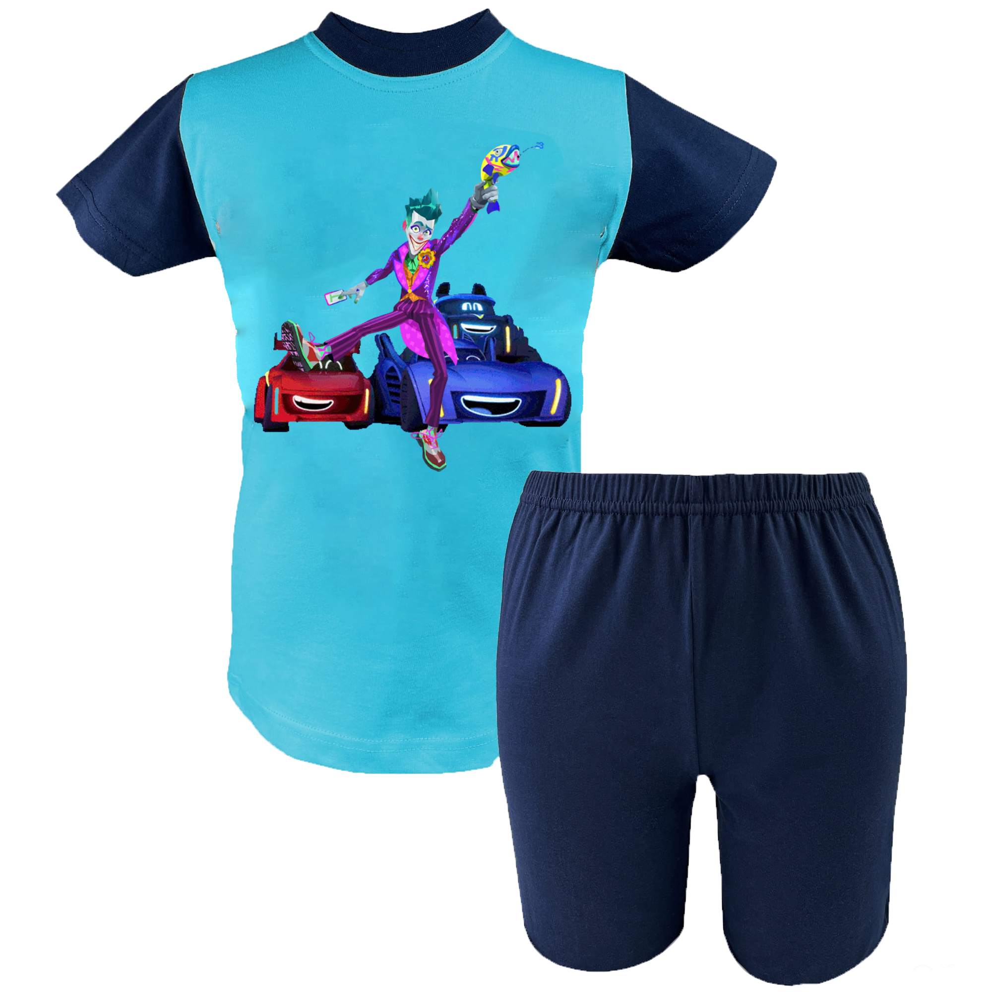 Krótka Piżama dziecięca Batwheels