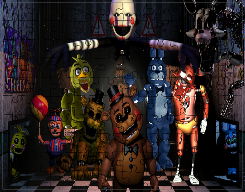 Puzzle FNAF Five Nights at Freddy's