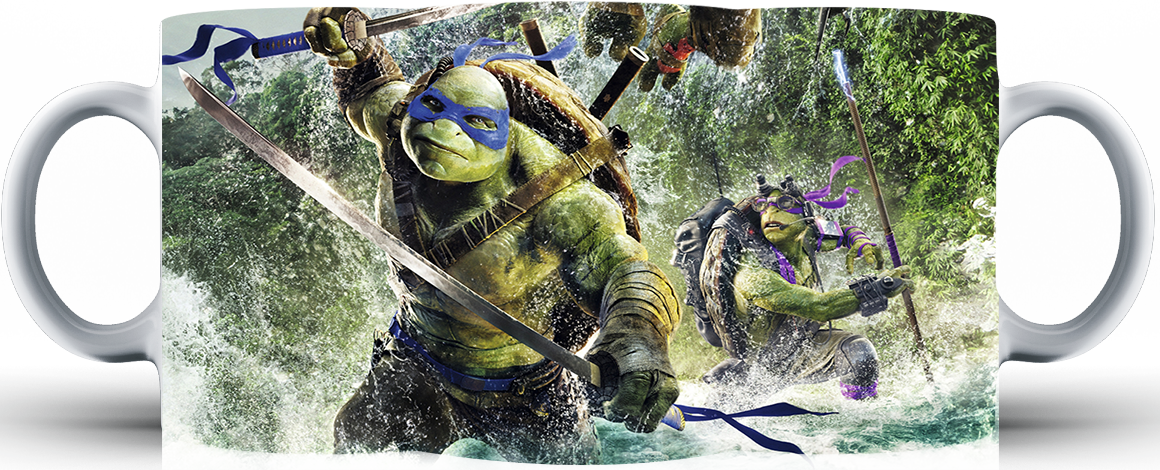 Kubek ceramiczny Żółwie Ninja - Turtles