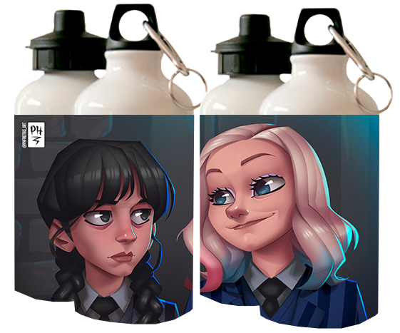 Bidon Junior Wednesday Addams