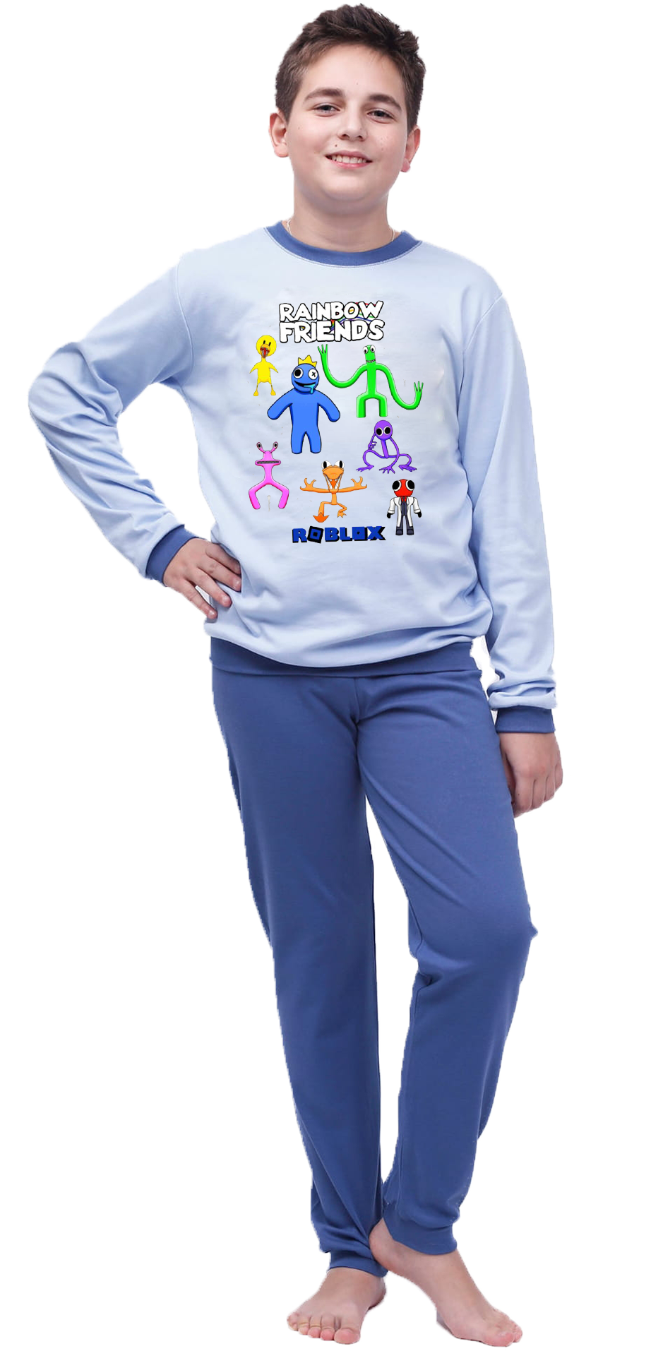 Piżama dziecięca Rainbow Friends