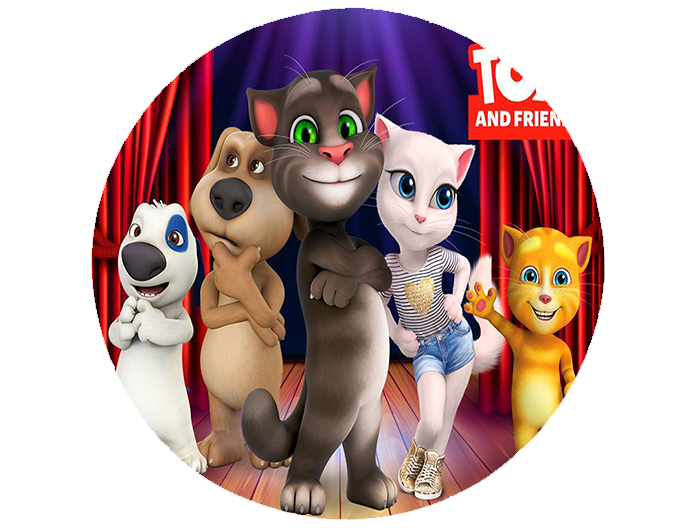 Opłatek na tort Gadający Kot