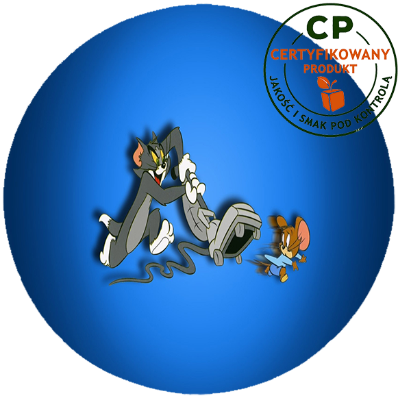 Opłatek na tort Tom i Jerry