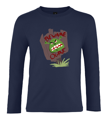 Koszulka z dł.rękaw. Shrek