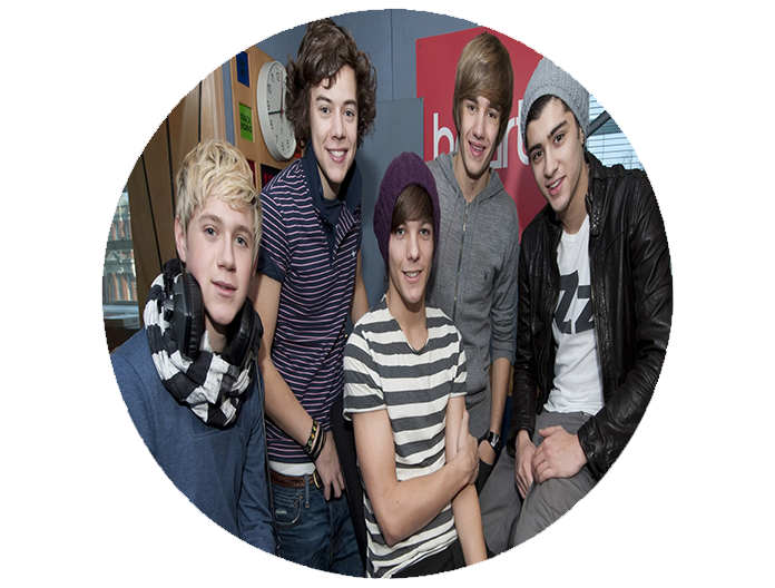 Opłatek na tort One Direction