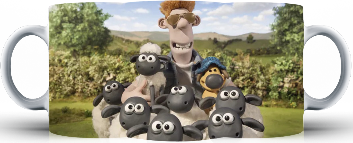 Kubek ceramiczny Baranek Shaun