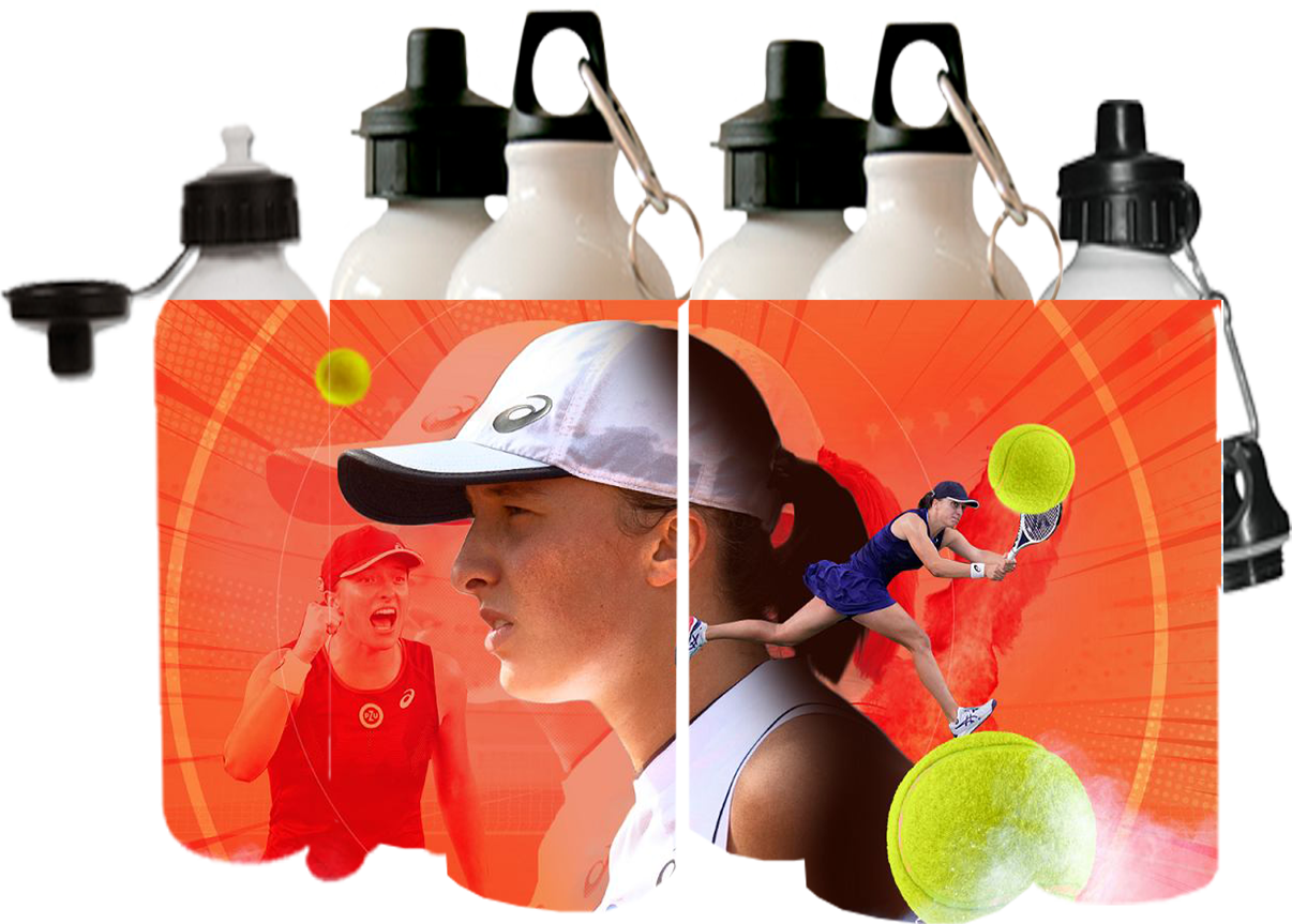 Bidon Junior - Iga Świątek - dla fana