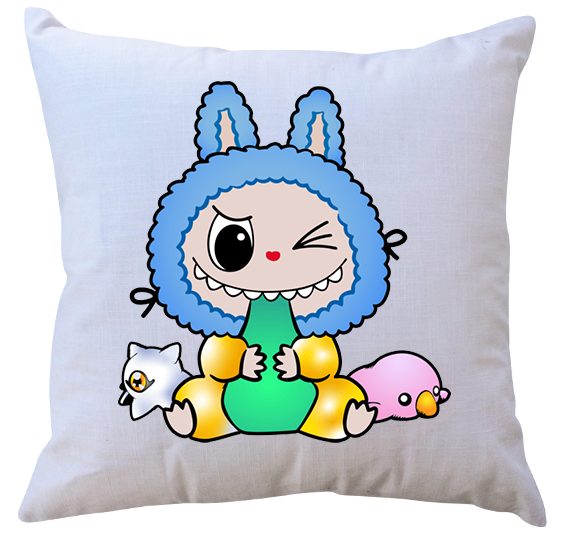 Poduszka z wkładem - Labubu