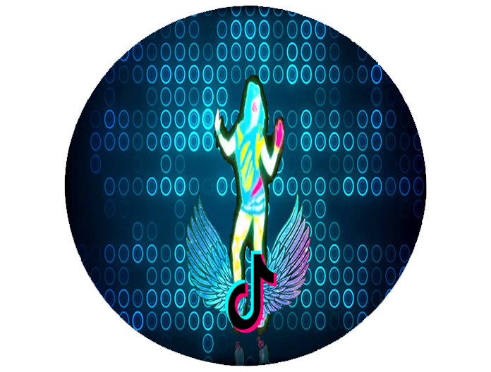 Opłatek na tort Tik Tok