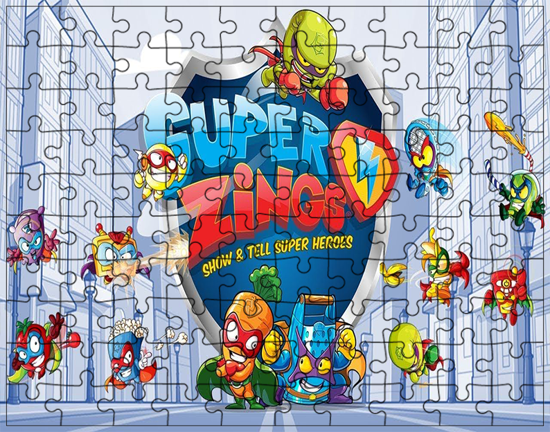 Puzzle Super Zings