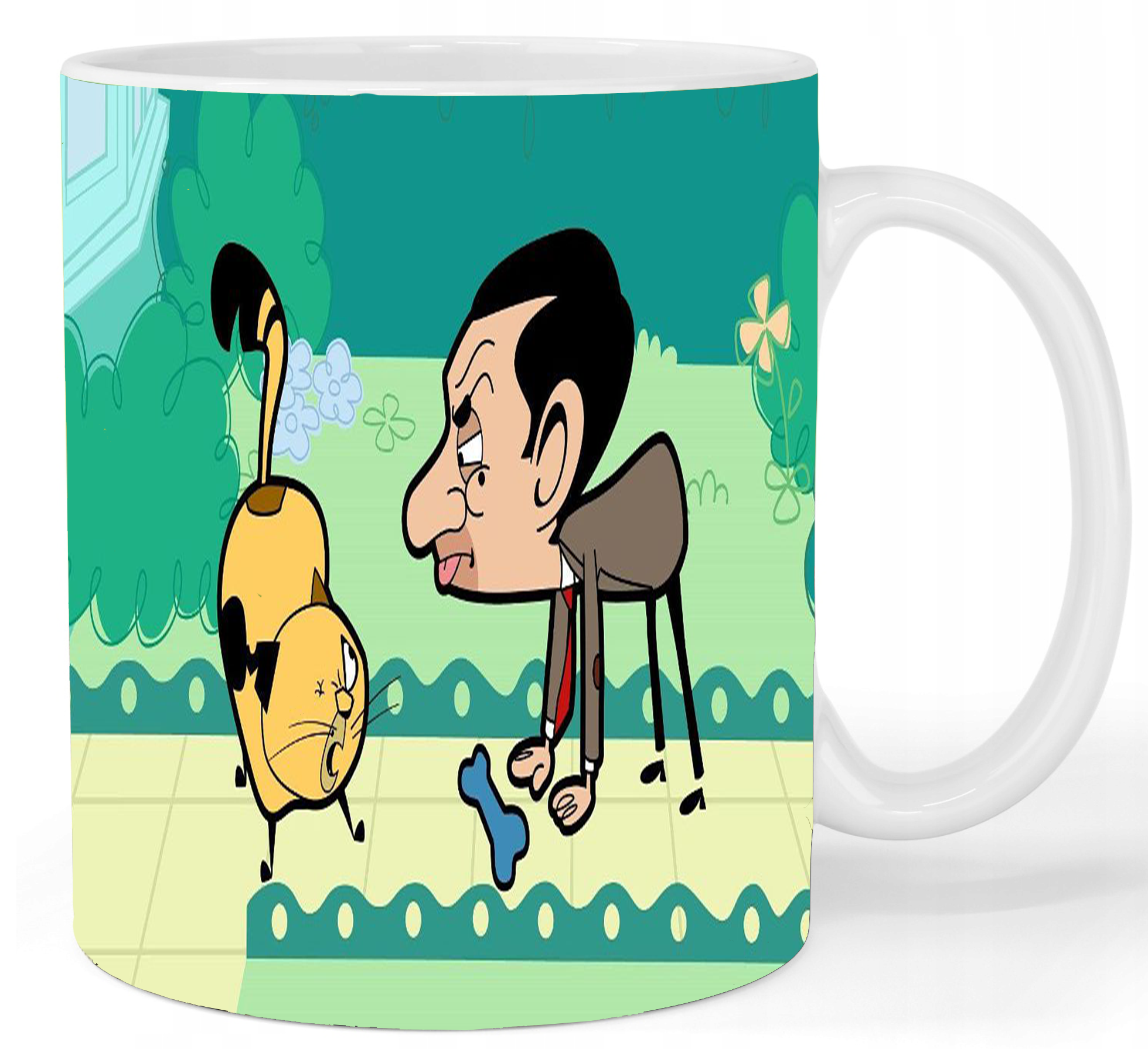 Kubek ceramiczny Jaś Fasola - Mr.Bean