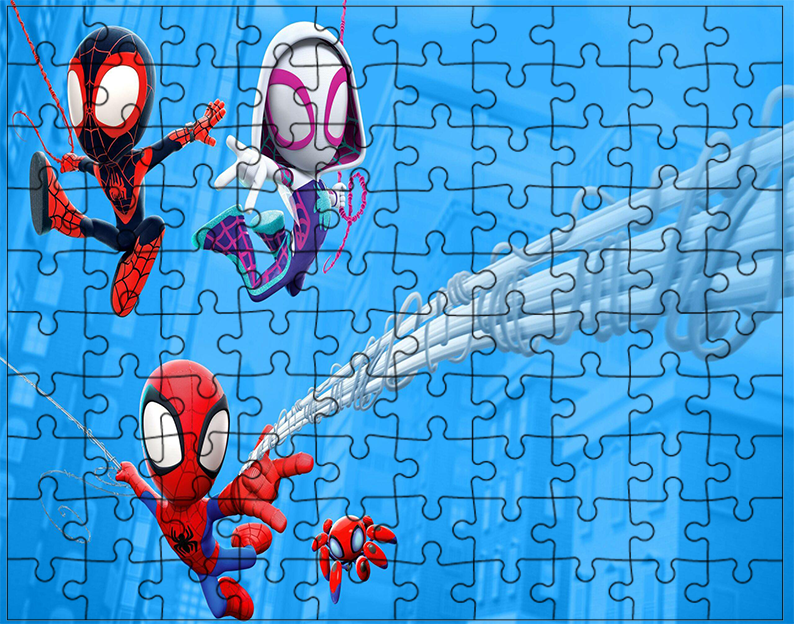 Puzzle Spidey i Przyjaciele
