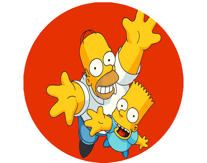 Podkładka pod myszkę Simpsonowie