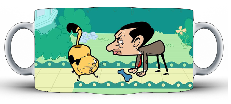 Kubek ceramiczny Jaś Fasola - Mr.Bean