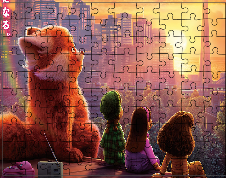 Puzzle Turning Red - To nie wypanda