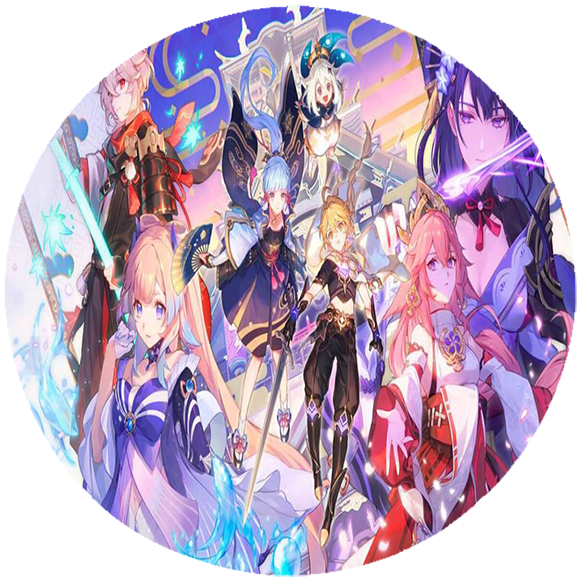 Podkładka pod myszkę Genshin Impact