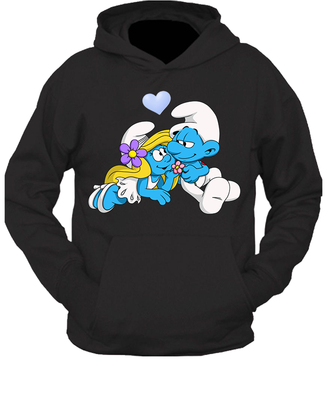 Bluza z kapturem Smerfy