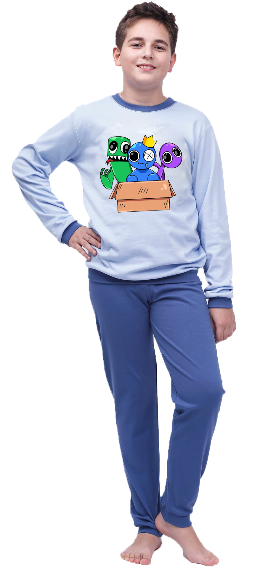 Piżama dziecięca Rainbow Friends