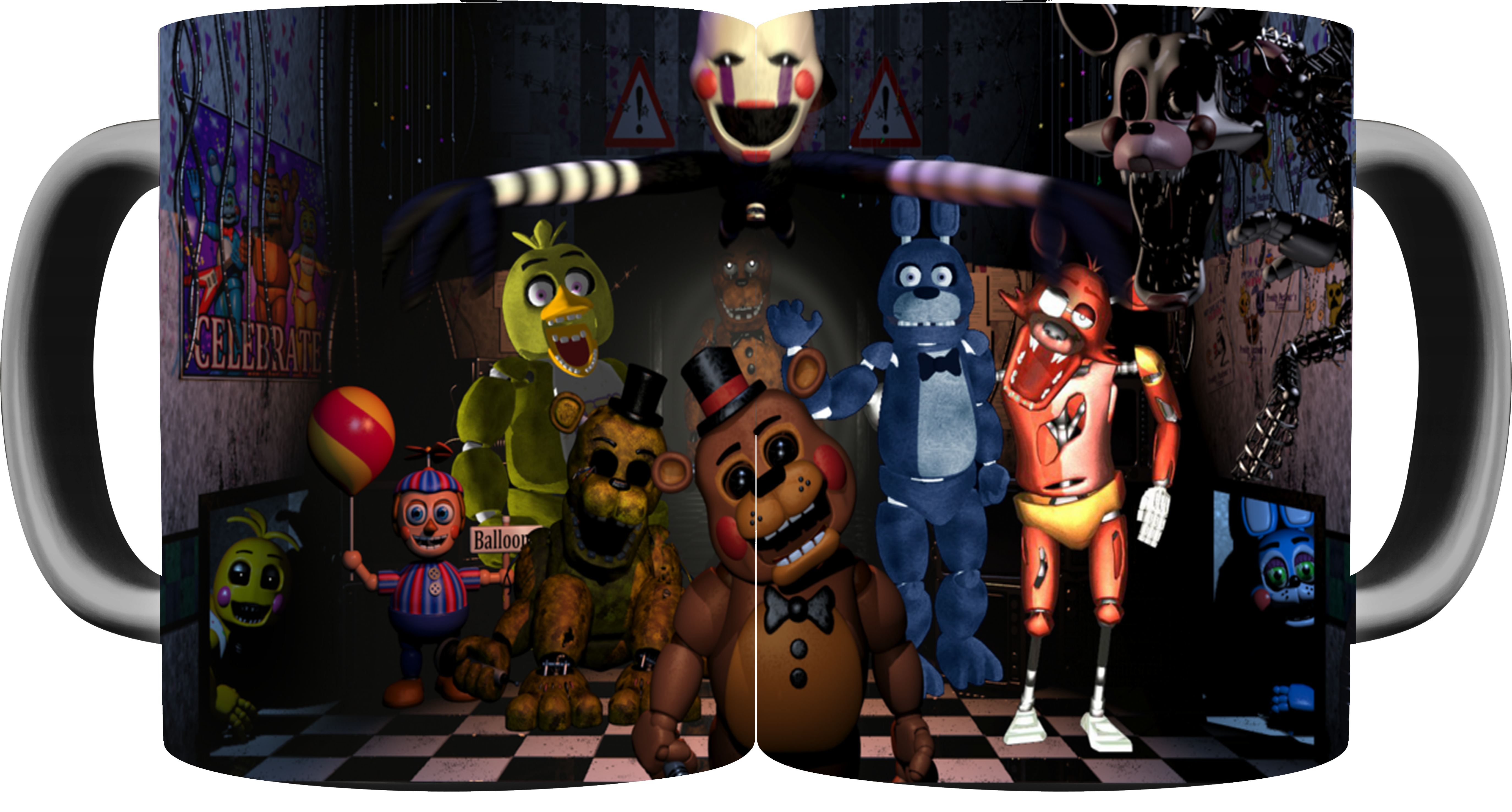 Magiczny Kubek FNAF Five Nights at Freddy's